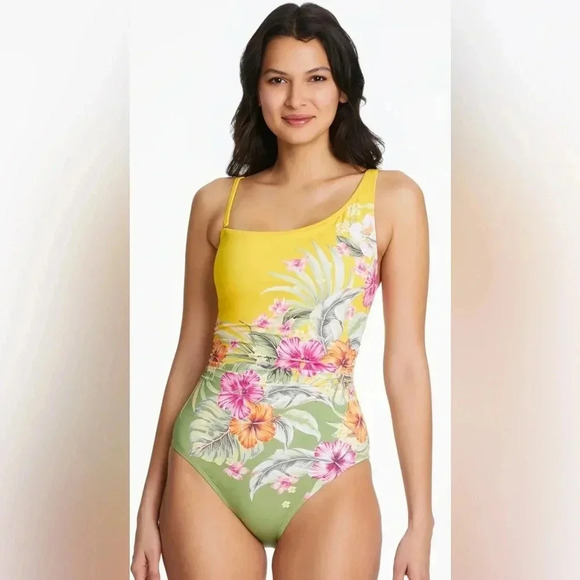 Bleu Rod Beattie Paradiso One Shoulder One Piece - Picture 2 of 10